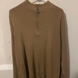 Really nice sweater vintage beige/tan/brown really good cotton and comfy